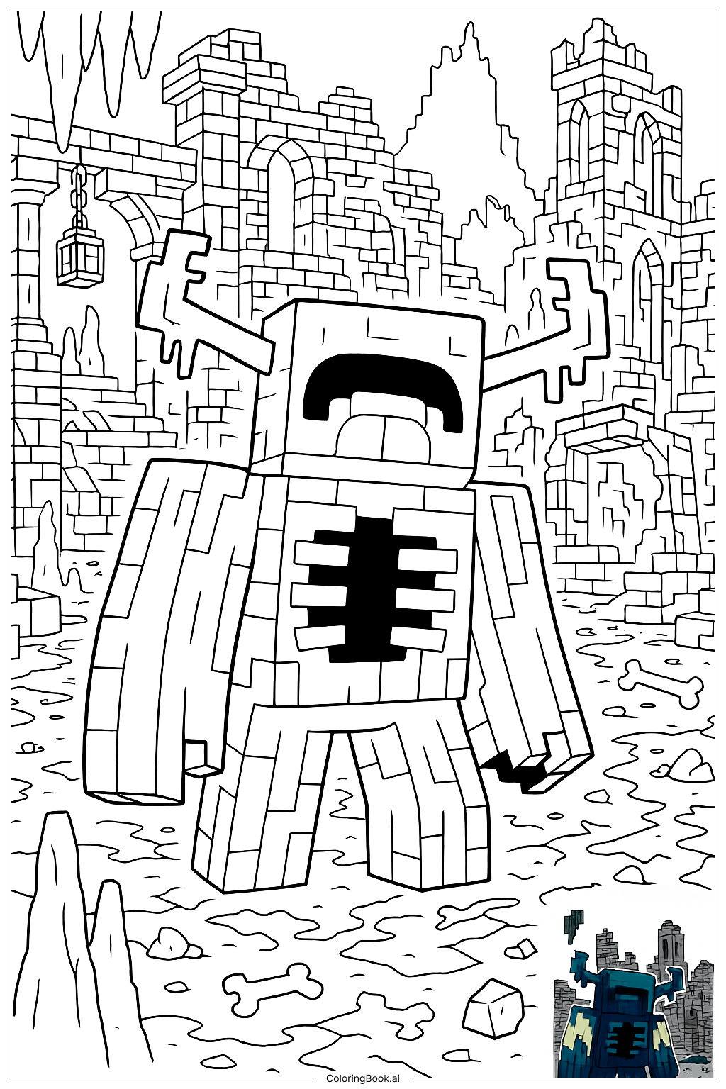 erros comuns ao imprimir desenhos do minecraft