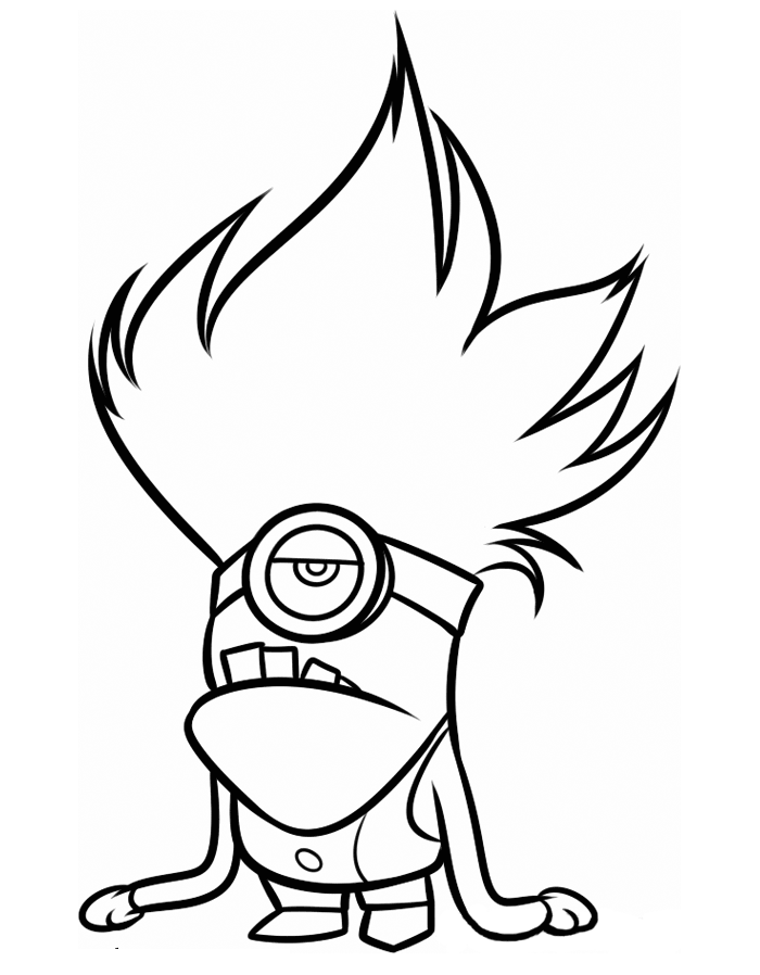 minions para colorir e imprimir grátis
