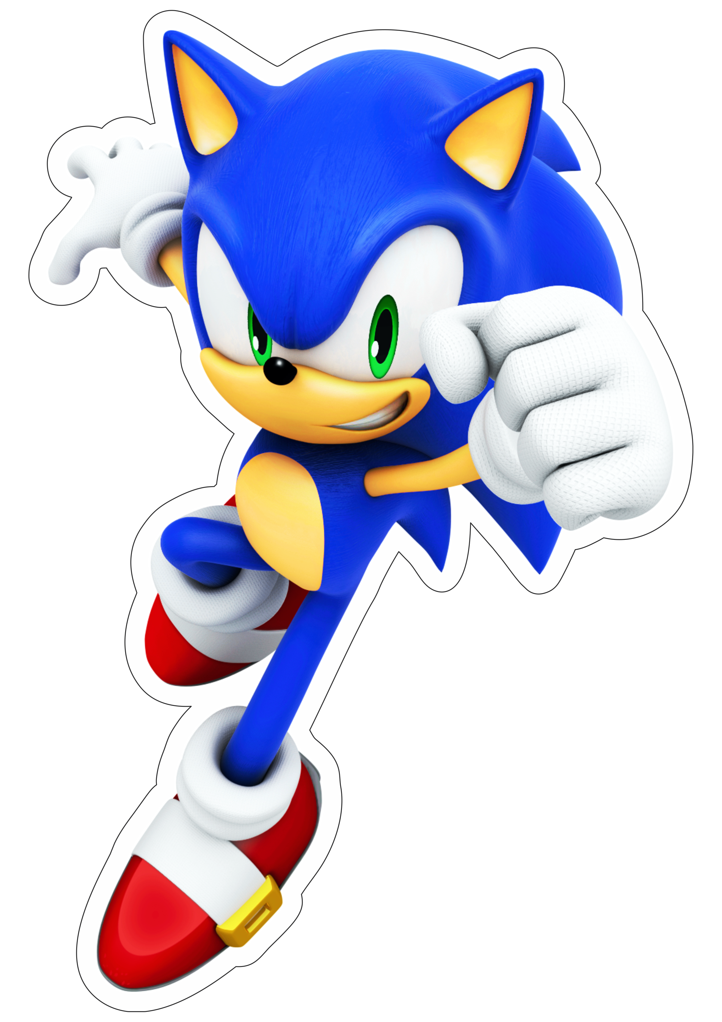 sonic para imprimir grátis