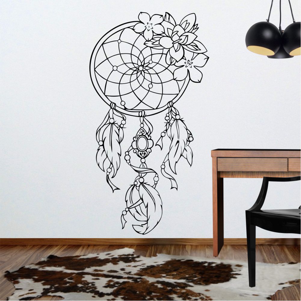 Adesivos de Parede de Filtro dos Sonhos: Praticidade e Estilo