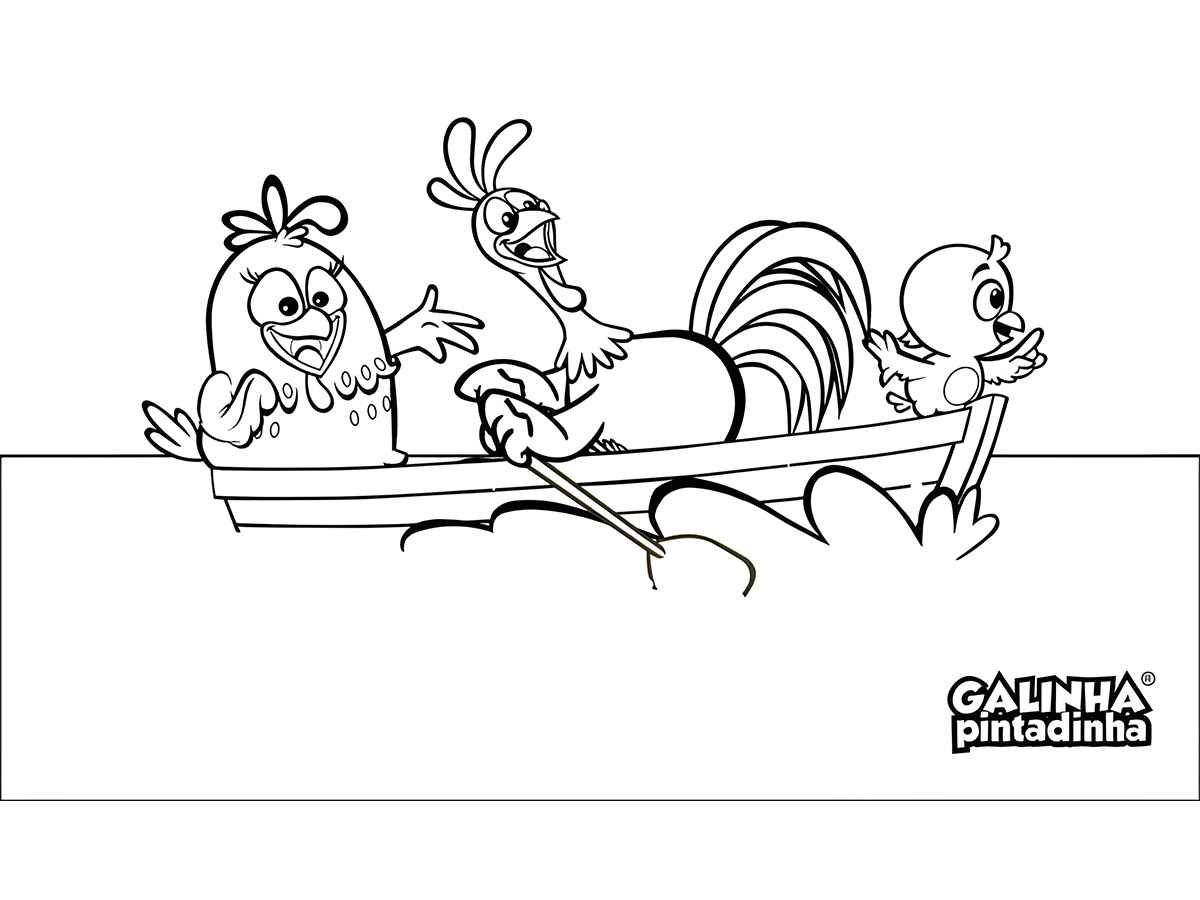 desenho da galinha pintadinha para imprimir em tamanho A4