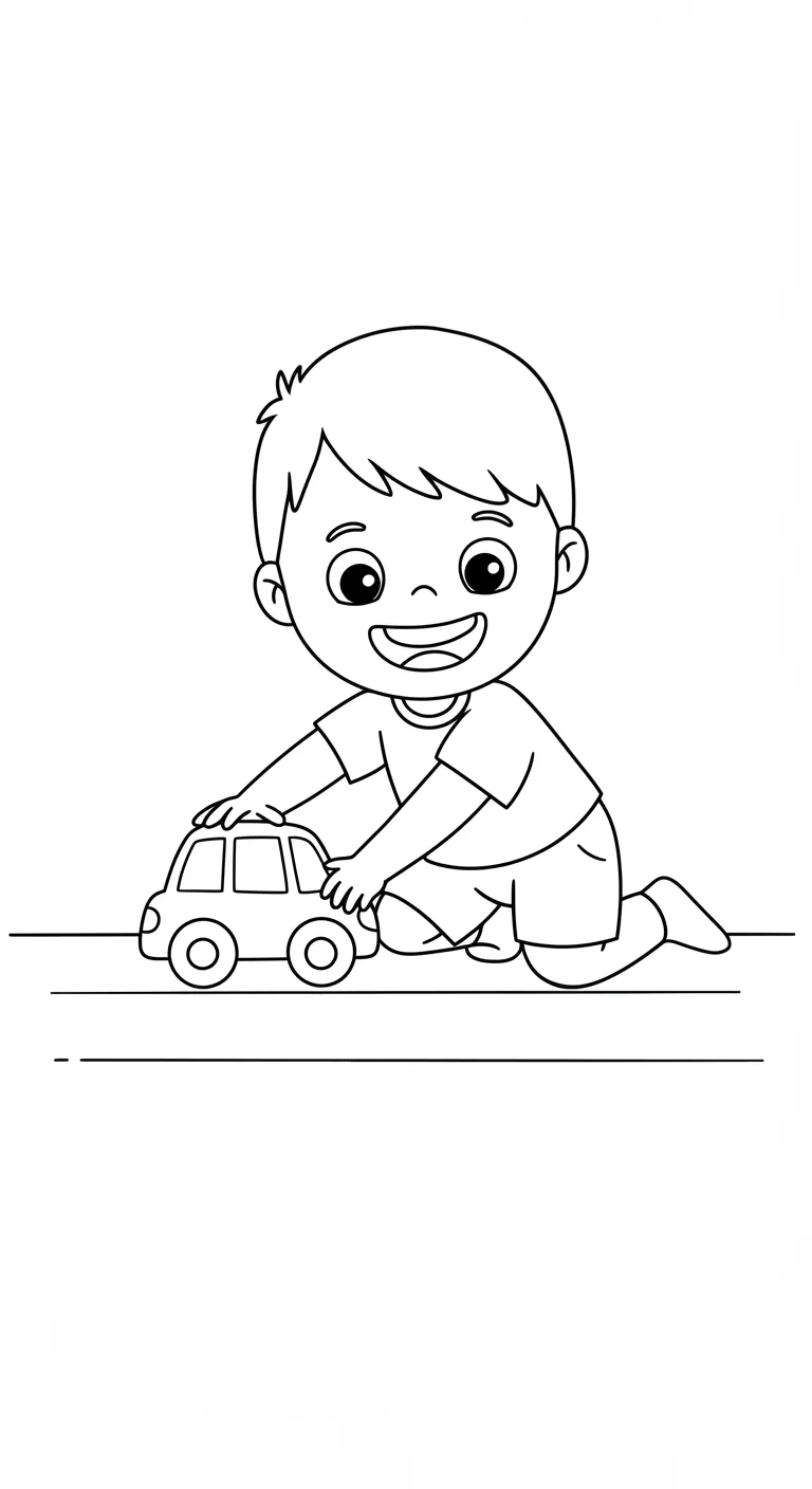 desenho infantil para colorir masculino