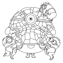 desenhos minions para crianças