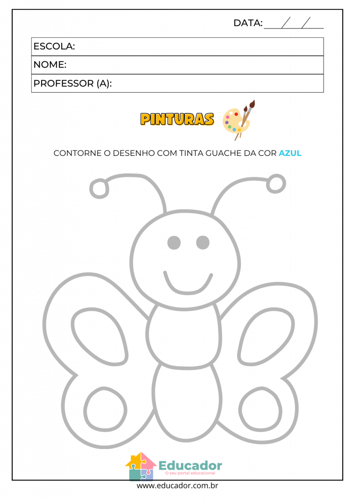 como pintar com tinta guache em papel