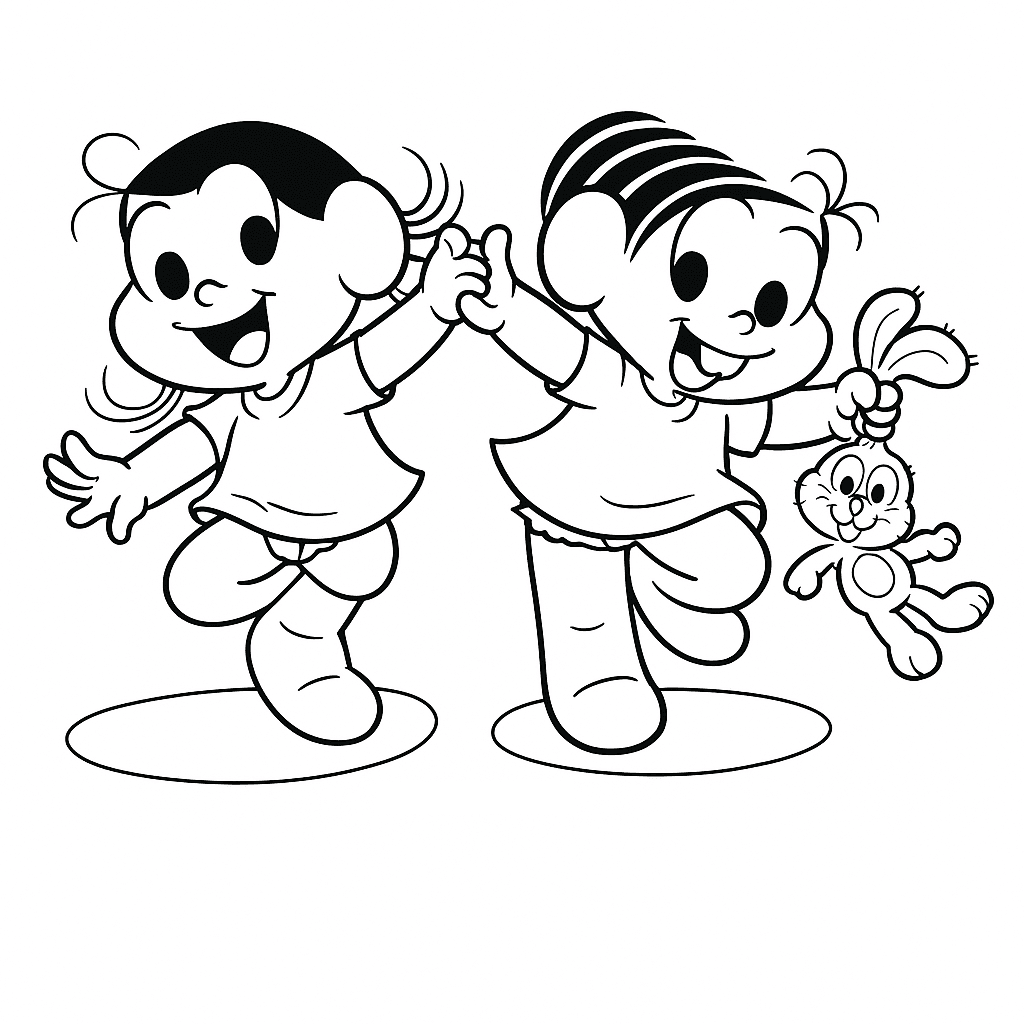 desenhos turma da monica para imprimir em pdf