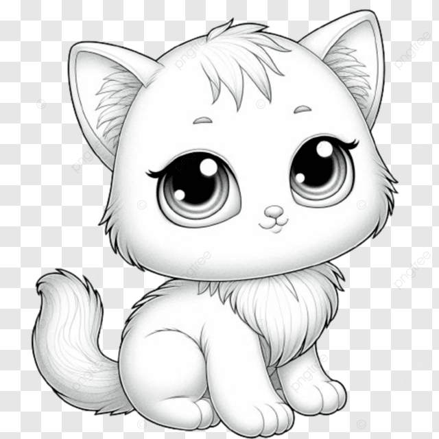 desenho para colorir gato