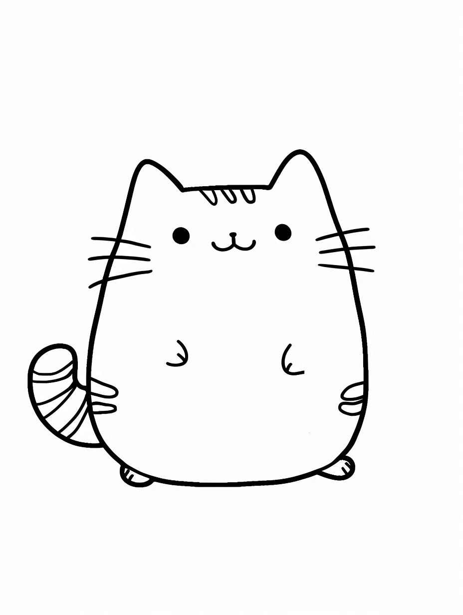 custo de materiais para colorir desenhos de gato