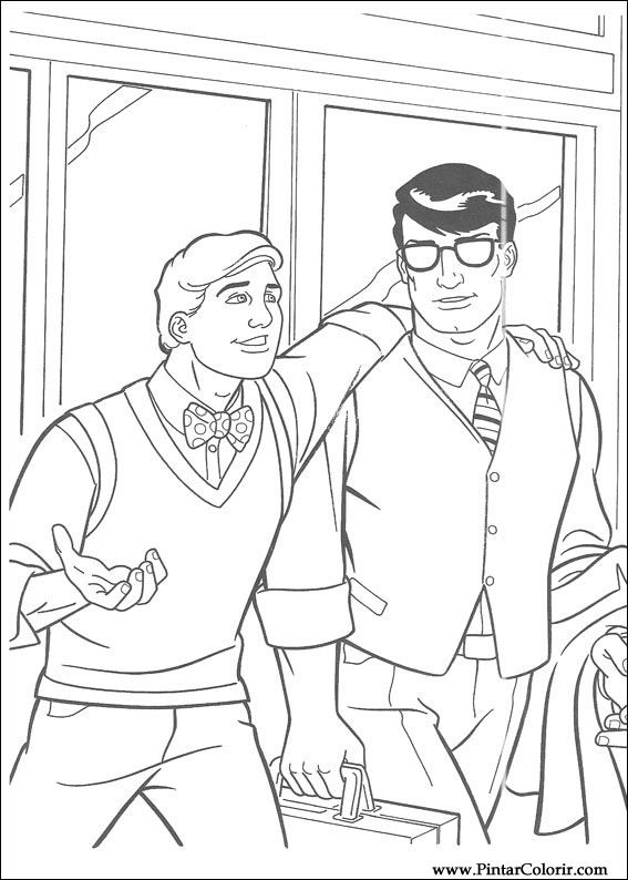 pintar desenhos masculinos