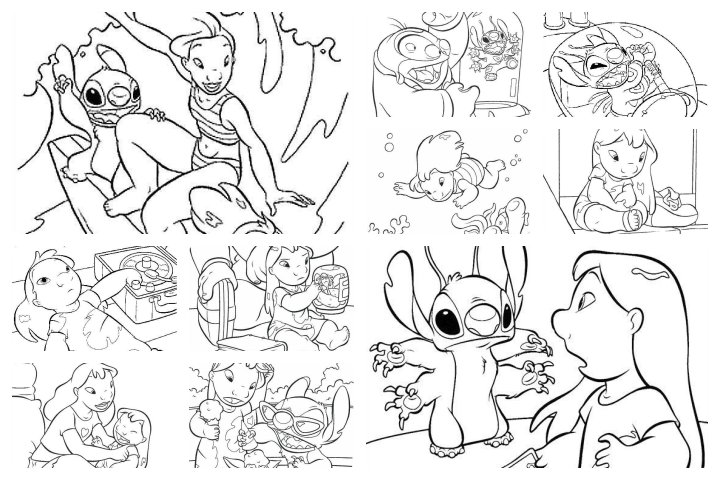 desenho para imprimir do stitch