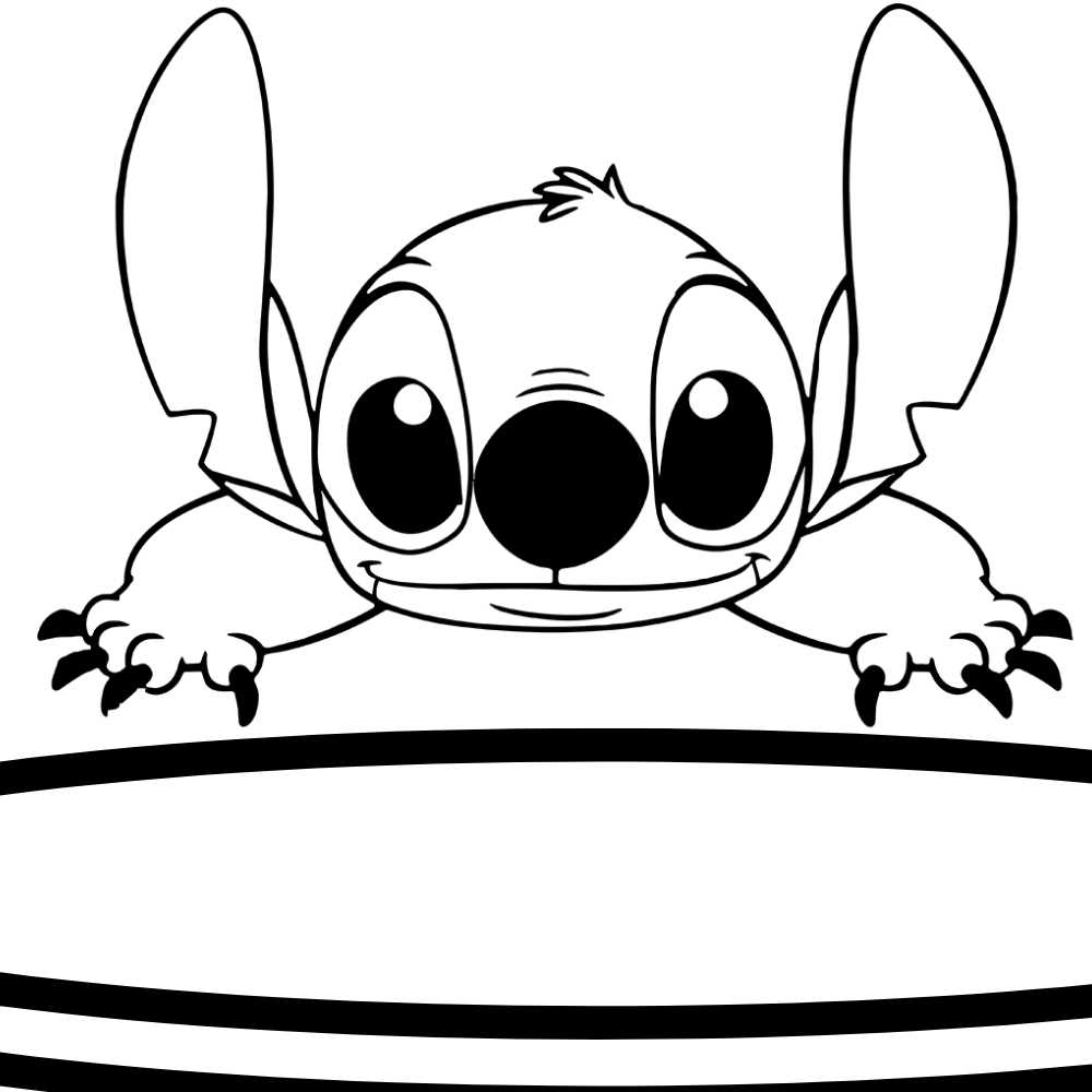 desenho do stitch vs desenho da angel para imprimir