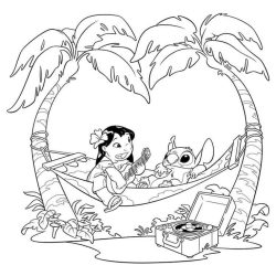 desenho do stitch vs desenho da angel para imprimir
