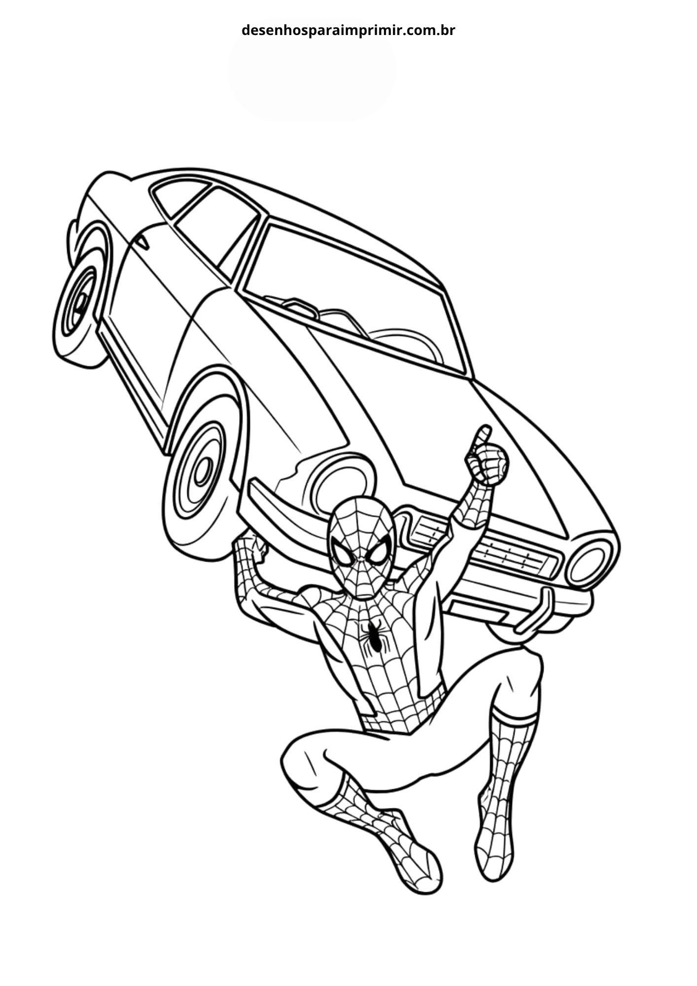 melhores desenhos para colorir de super herois meninos