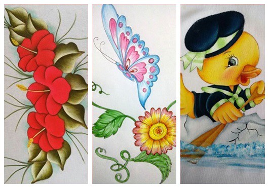 pintura em tecido infantil passo a passo