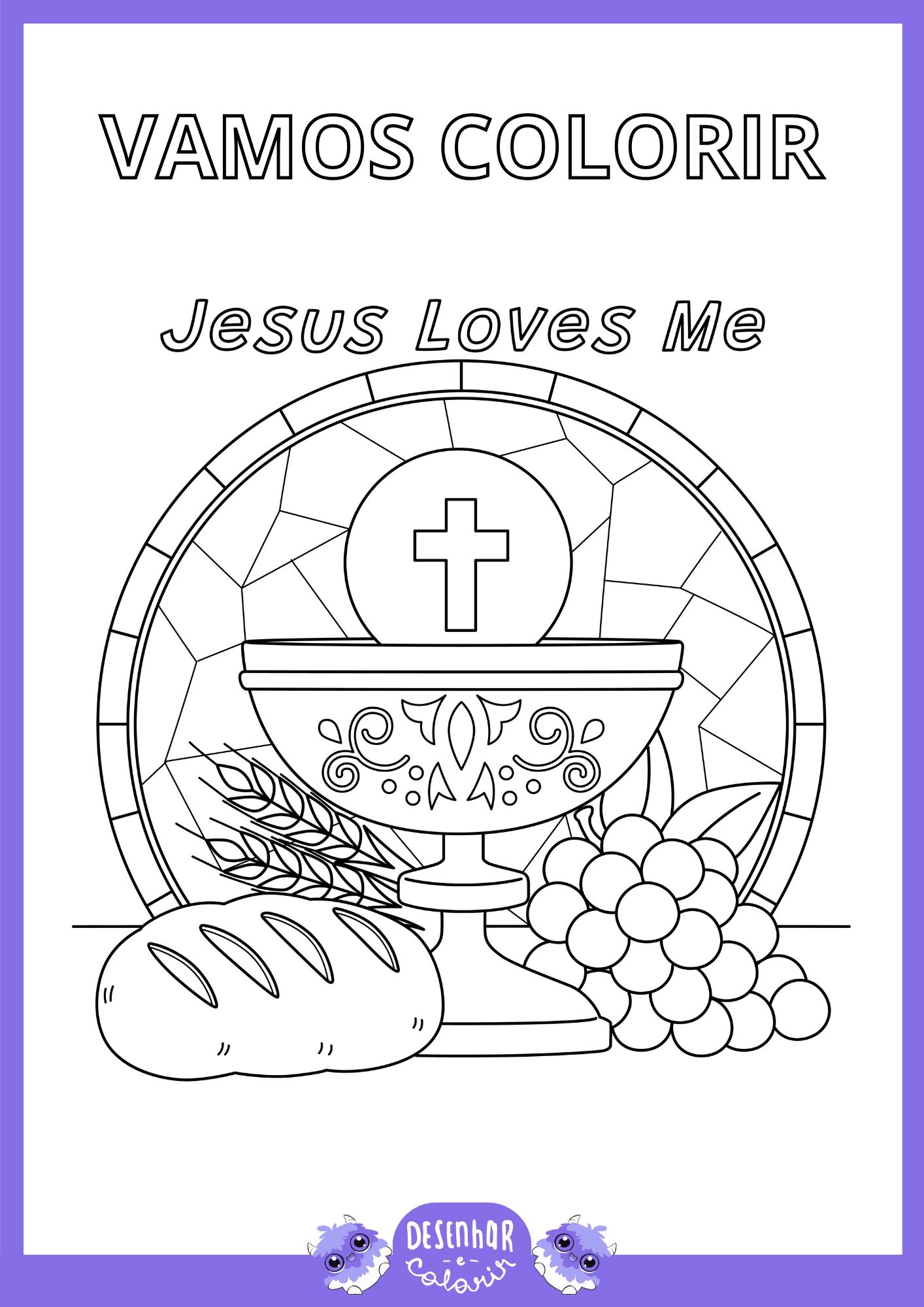 desenho da páscoa o show da luna