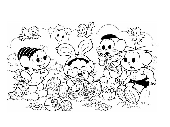 desenho da páscoa cristã