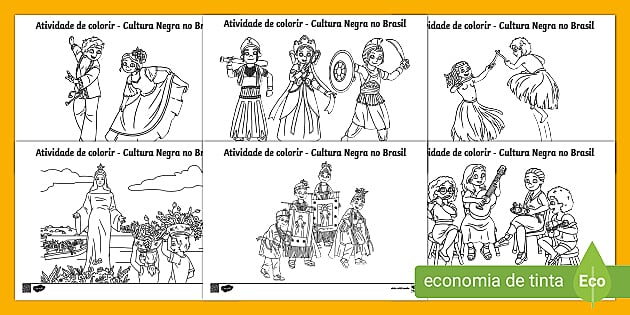 desenhos folclóricos brasileiros para imprimir