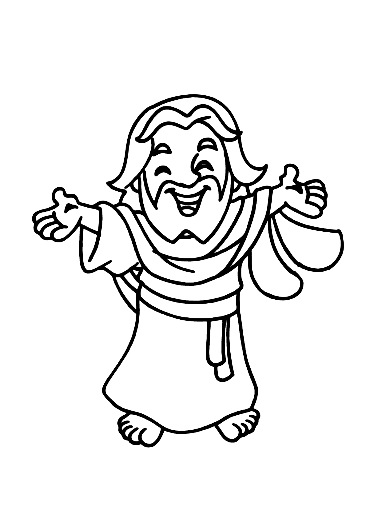 desenhos de jesus para imprimir grátis
