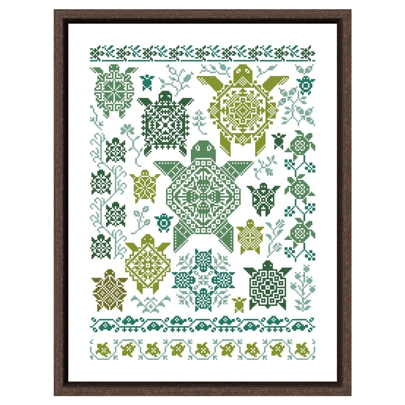 Tendências de ponto cruz para toalhinhas em 2026.