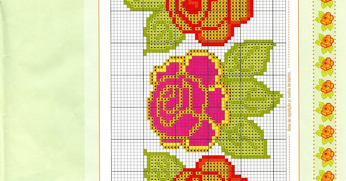 Melhores tecidos para ponto cruz em toalhinhas.