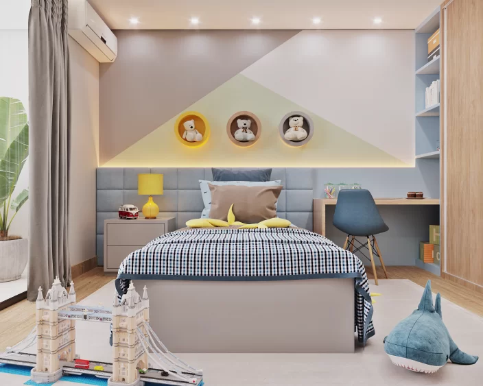desenhos de nuvens e estrelas para quarto de bebe moderno