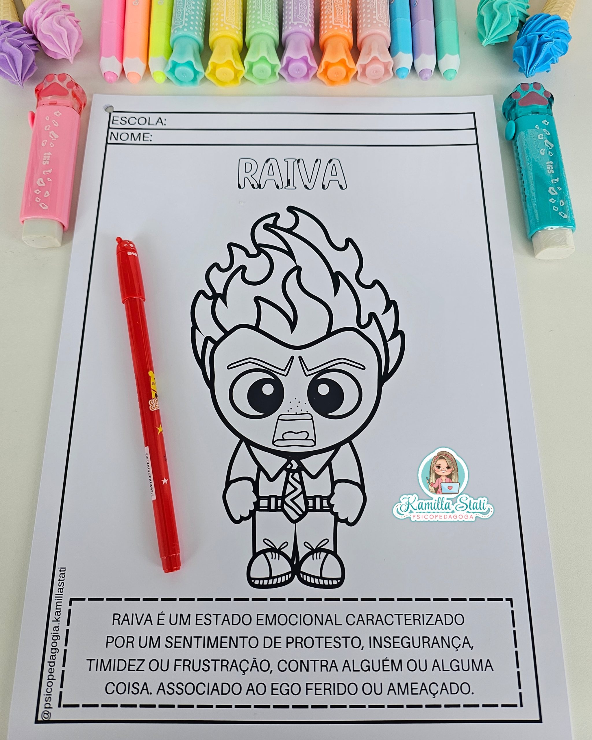 personagens divertidamente para desenhar