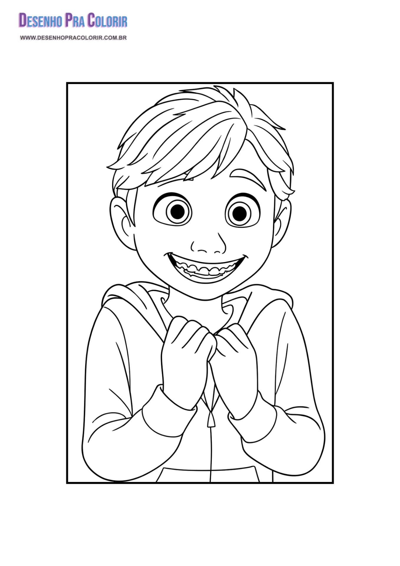 personagens Divertida Mente para colorir