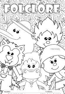 mula sem cabeça para colorir