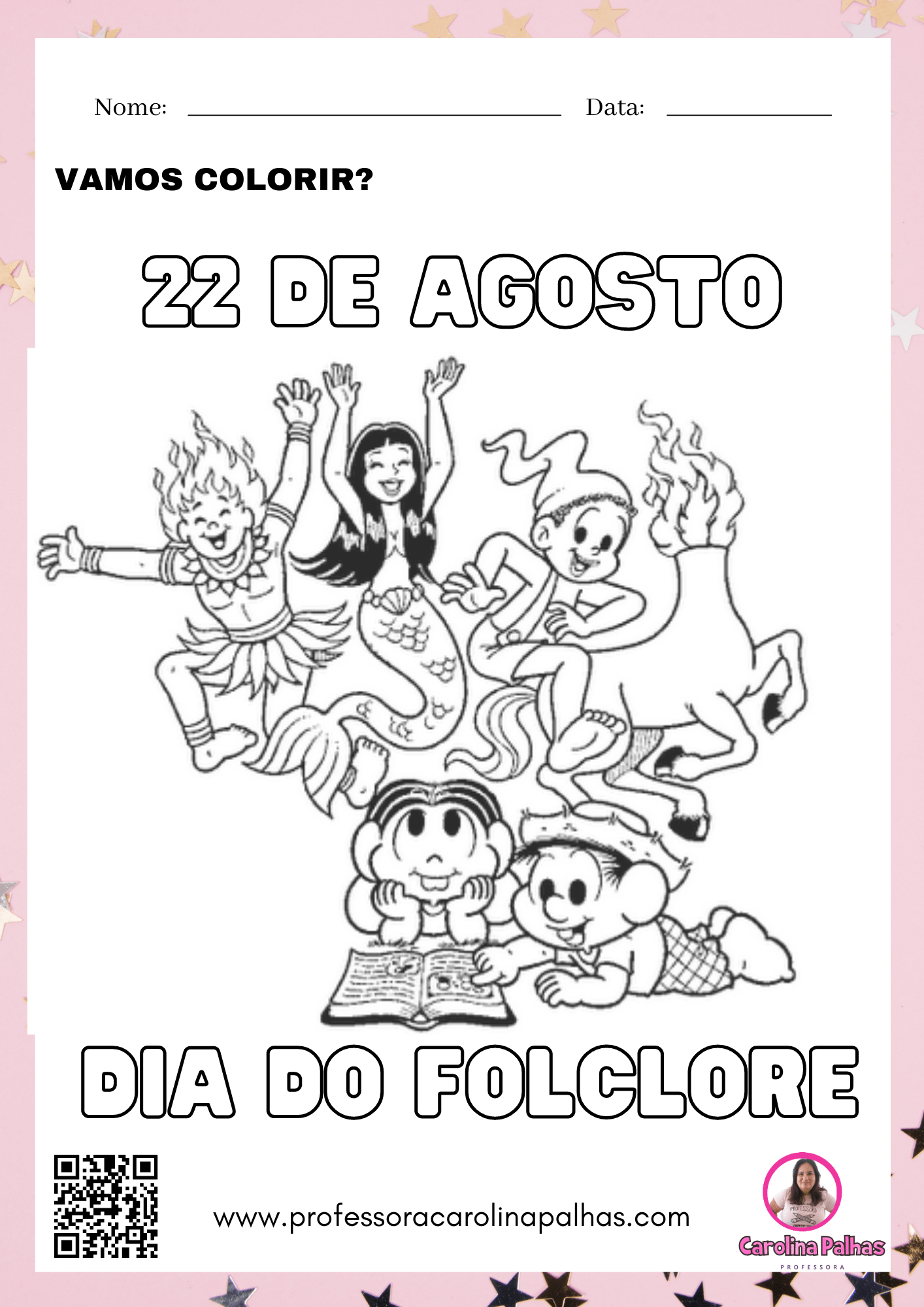 lendas do folclore brasileiro para desenhar
