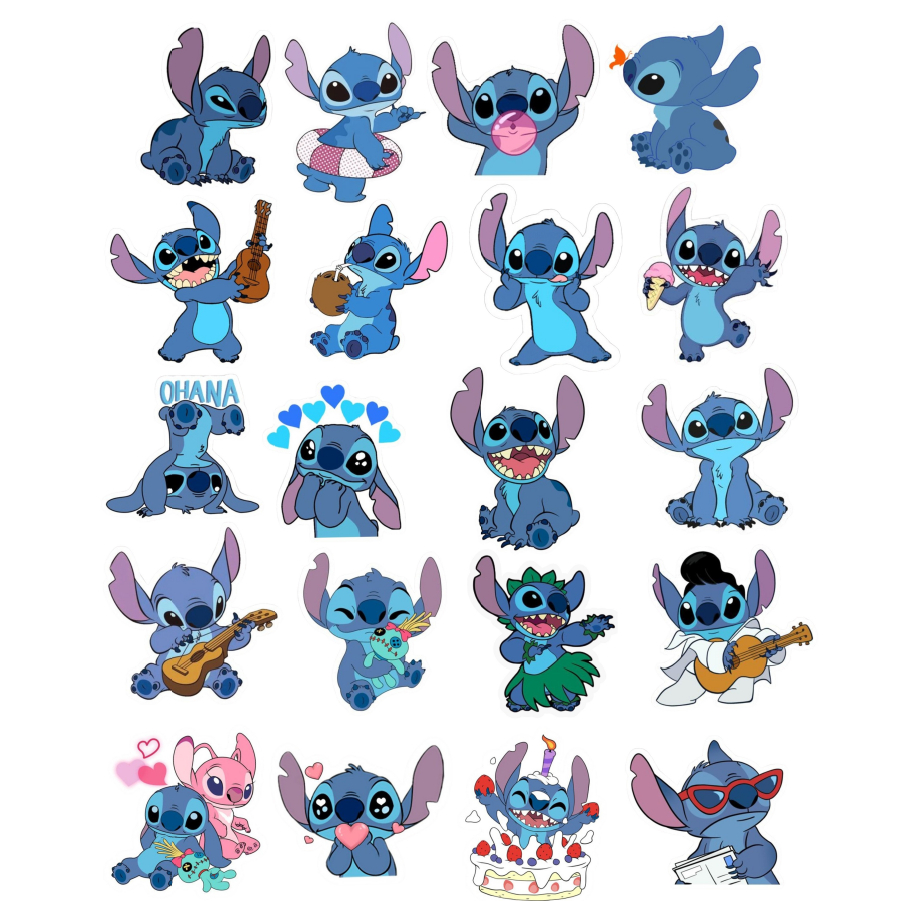 como desenhar o stitch rosa