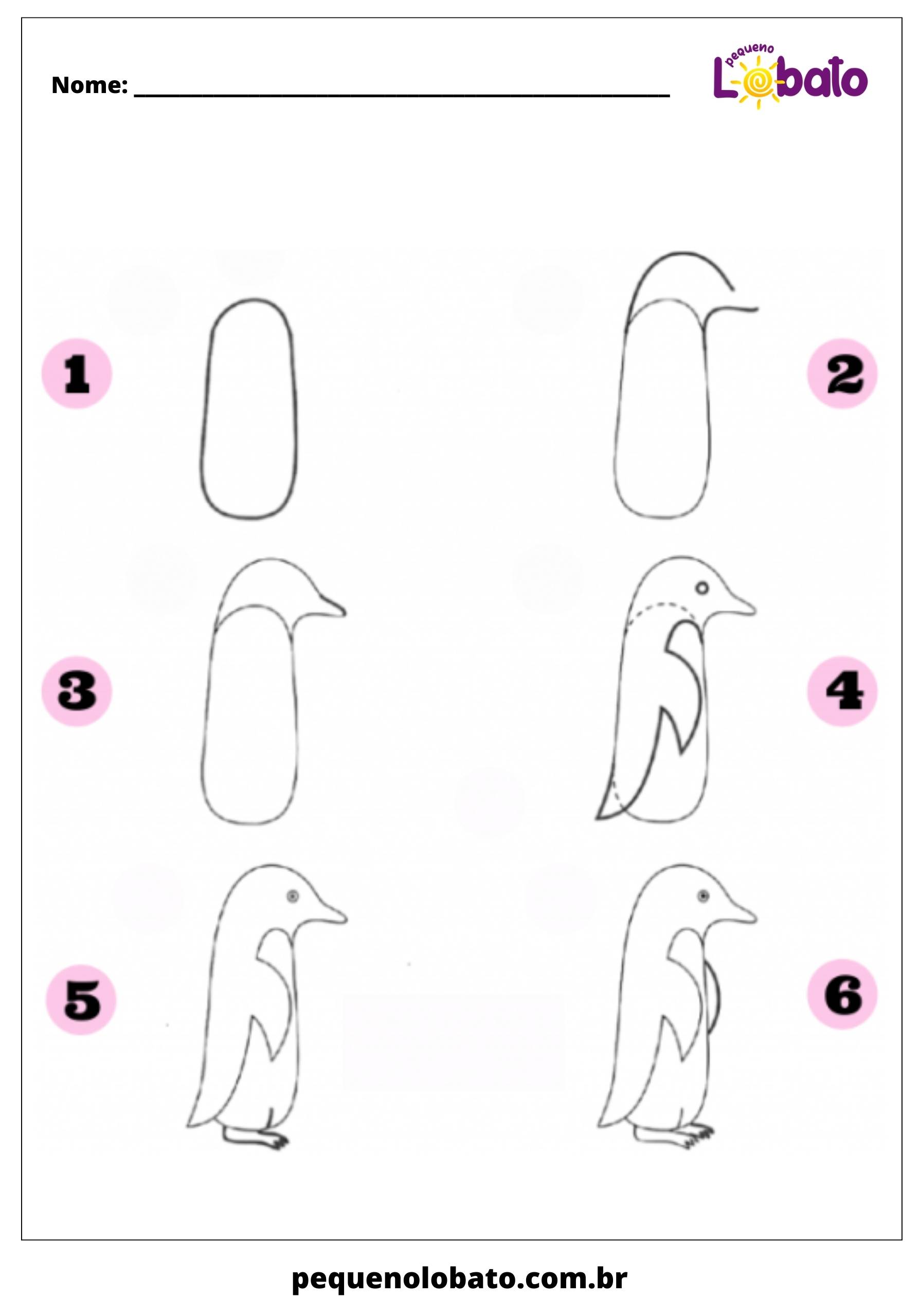 desenhos fáceis para colorir