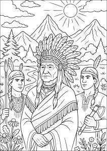 quanto custa comprar desenhos indígenas para colorir