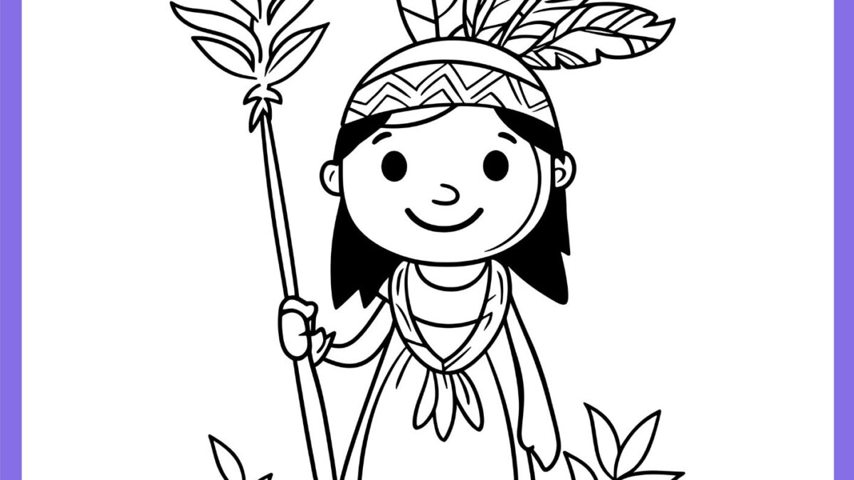 erros comuns ao colorir desenhos indígenas