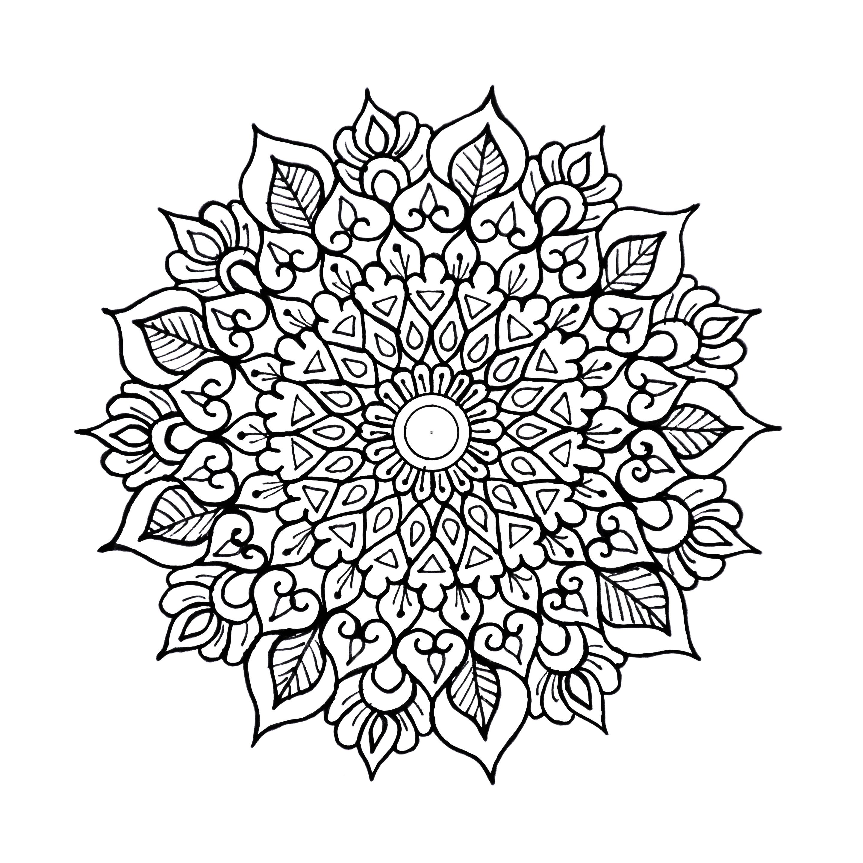 como evitar erros ao colorir mandalas