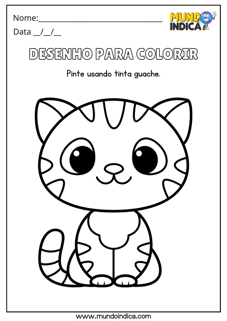 como usar tinta guache em desenhos