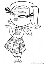 desenhos para colorir Divertida Mente 2