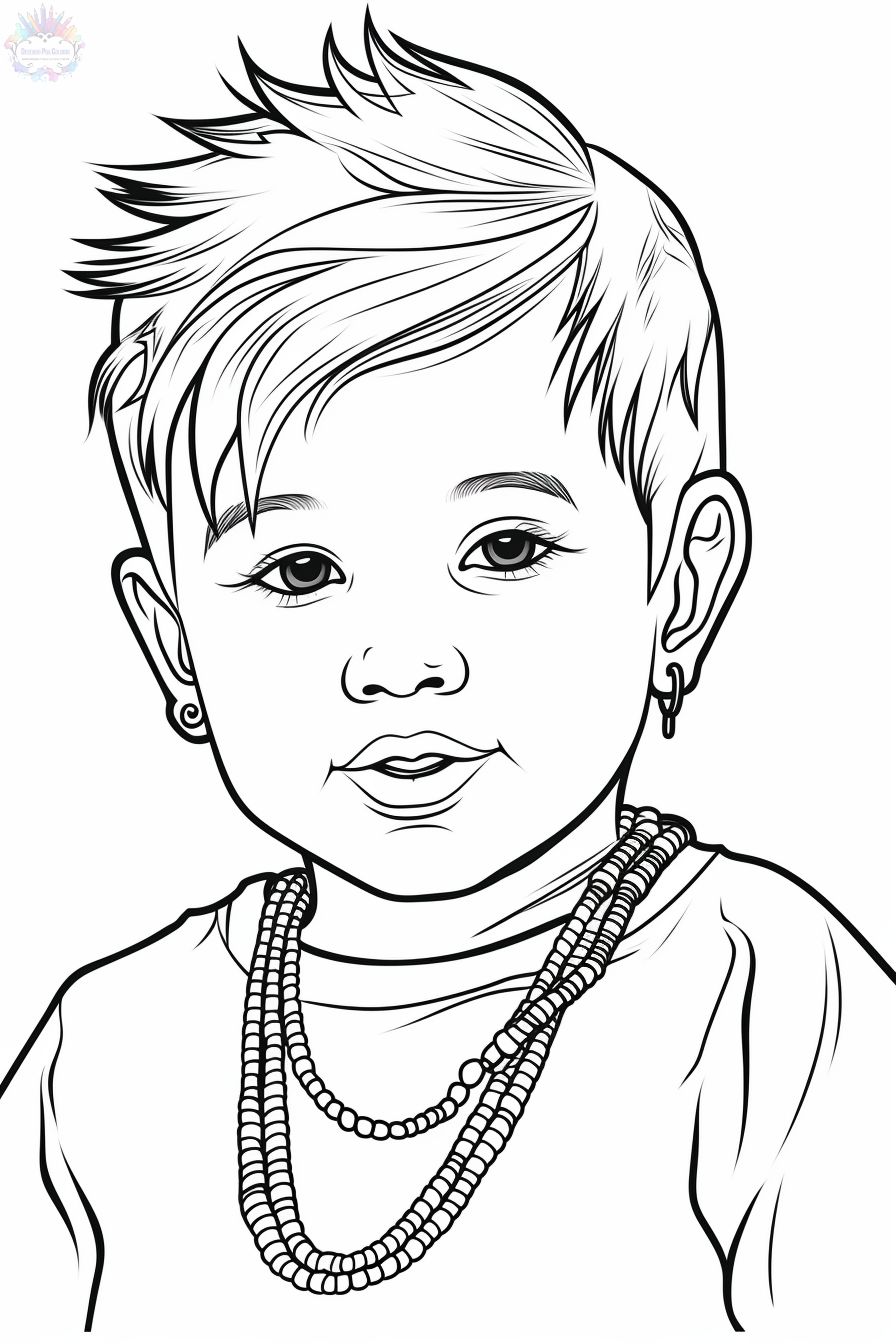 erros comuns ao imprimir desenhos para colorir menino