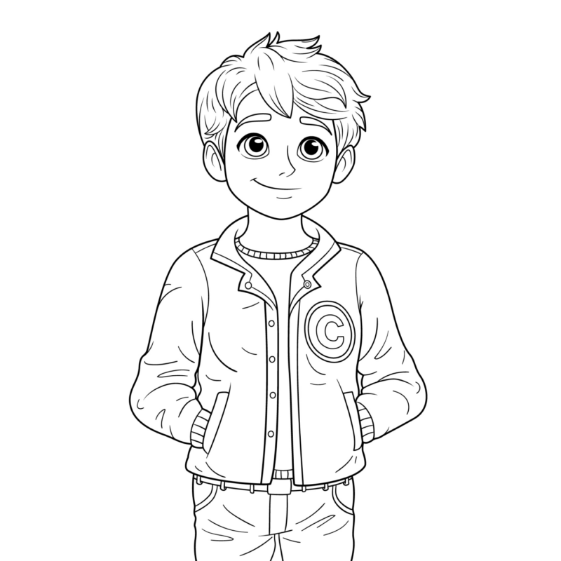 desenhos para colorir e imprimir menino do homem aranha