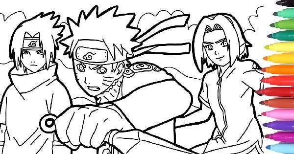 desenhos naruto para imprimir grátis