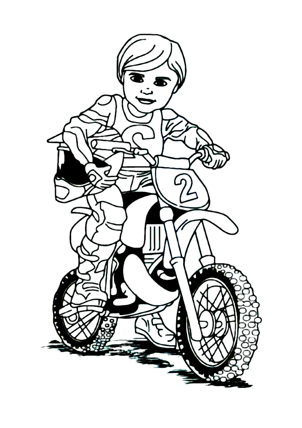 desenhos para imprimir menino