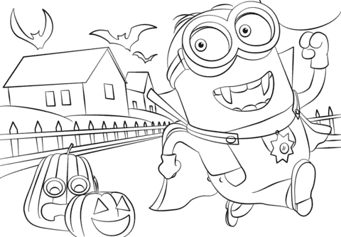 desenhos do stuart minions para colorir