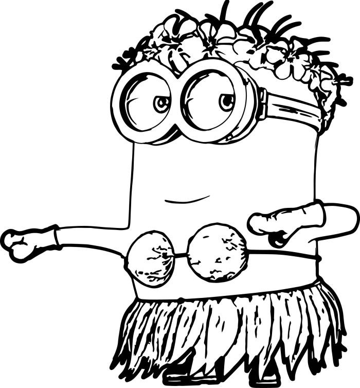 personagens minions para colorir