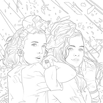 personagens stranger things para colorir