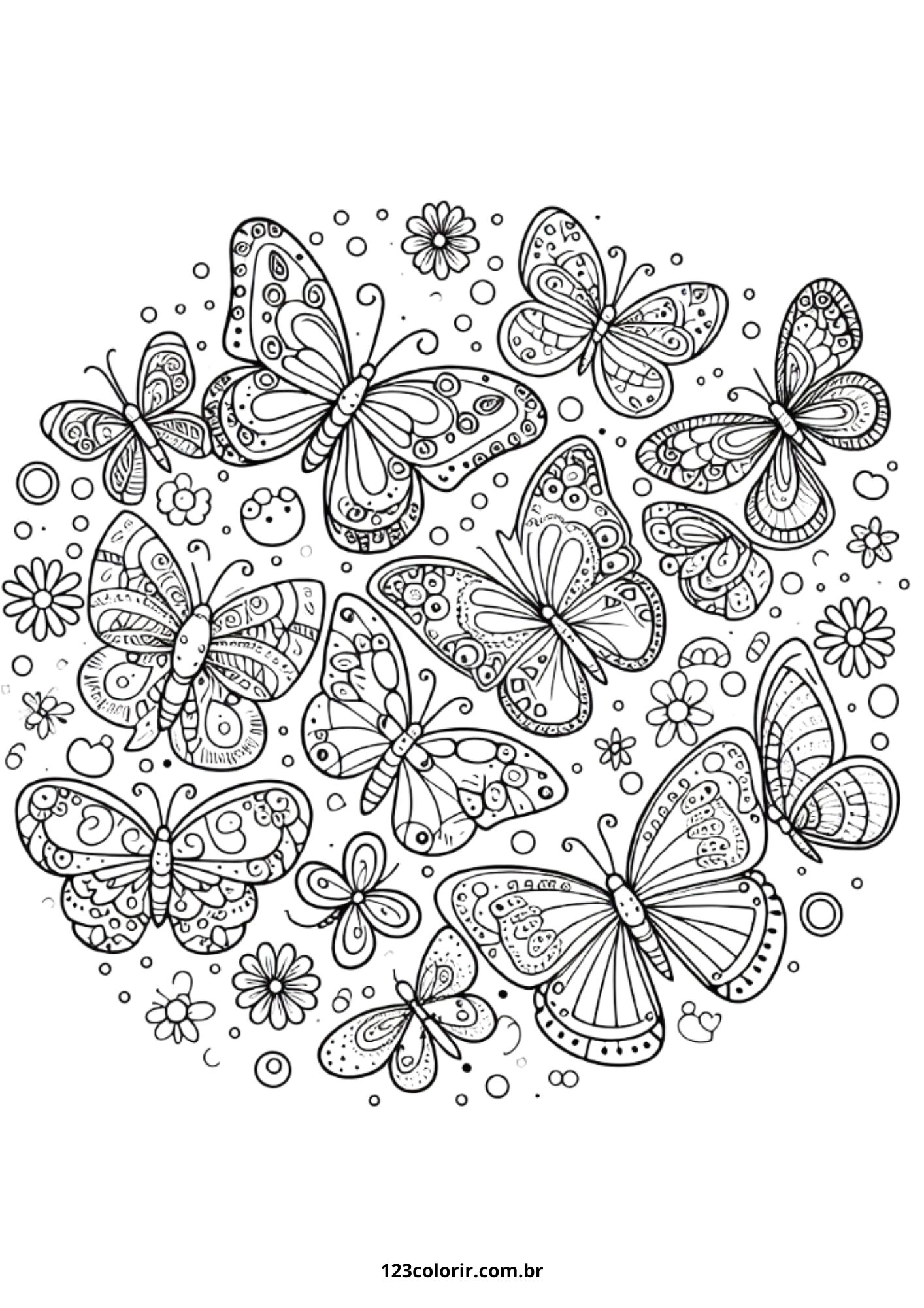 mandalas para colorir terapia