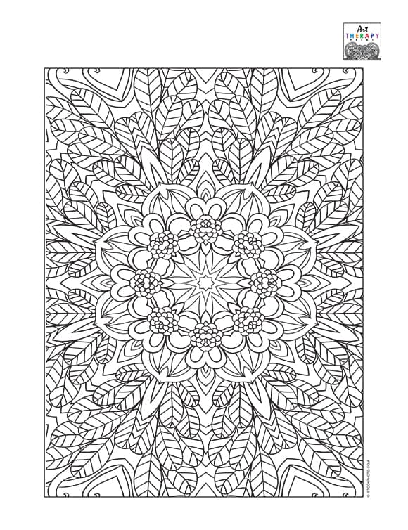 benefícios de colorir desenhos para saúde mental