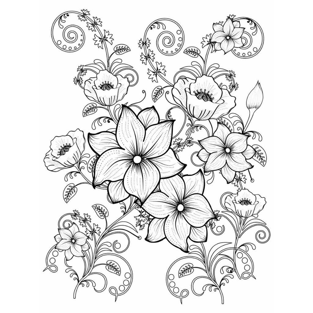 desenhos geométricos para colorir foco