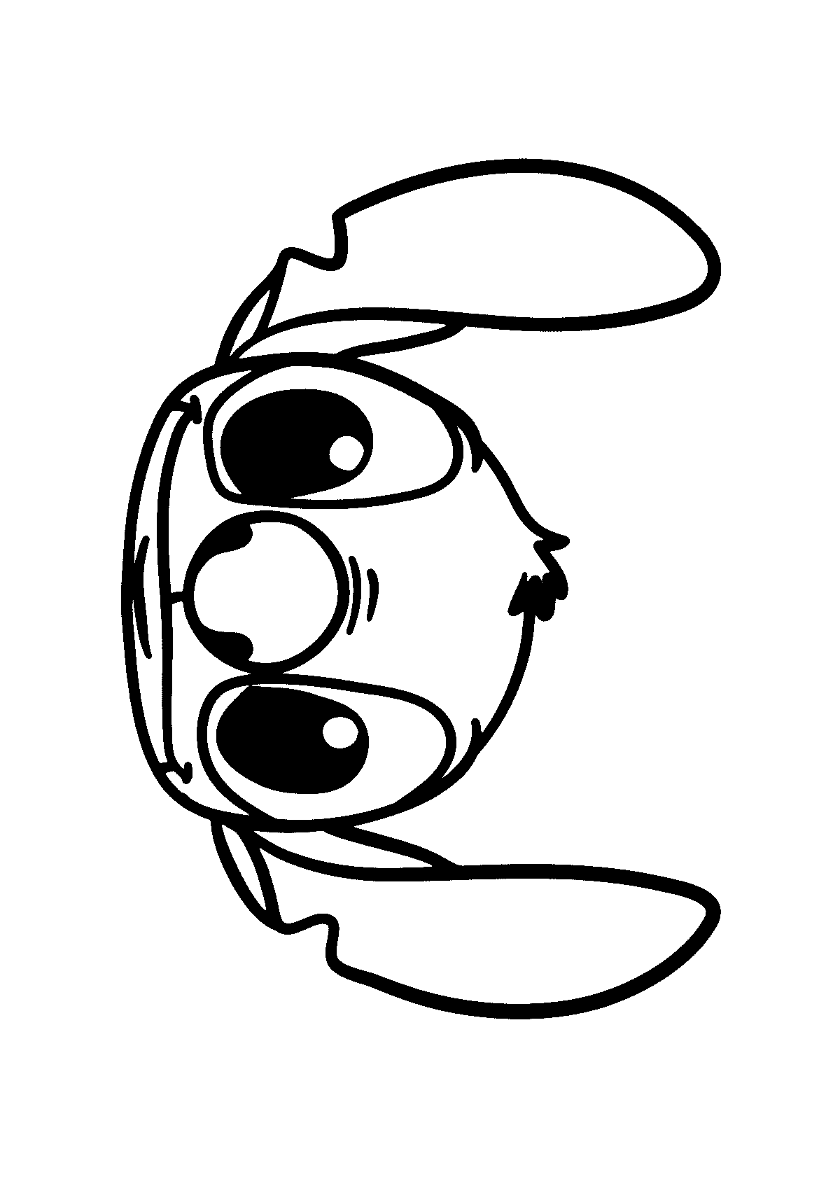 stitch e angel para colorir