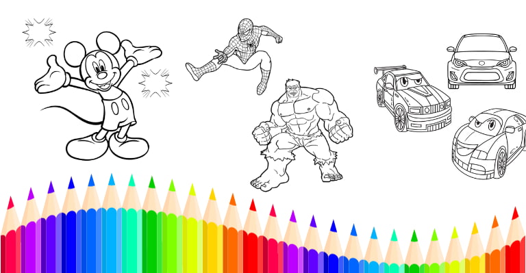 desenhos de meninos com robôs