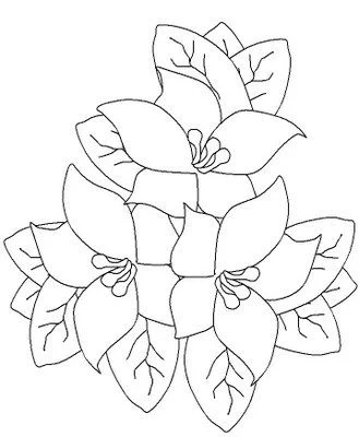 riscos de rosas para pintura em tecido