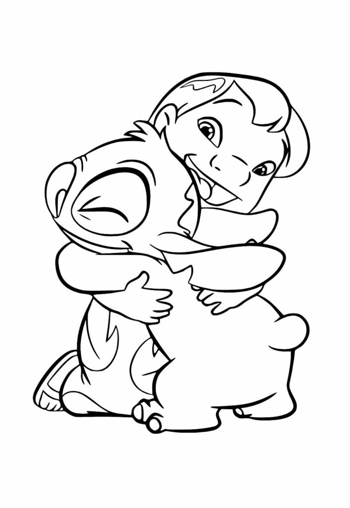 melhores desenhos do stitch para imprimir grátis
