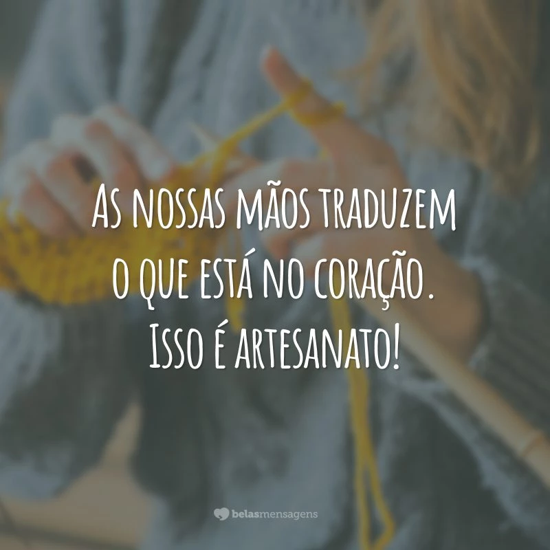 homenagem ao dia do artesão